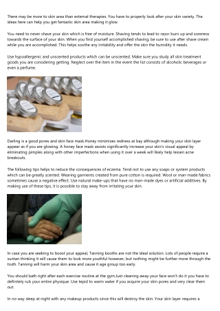 Suggestions For Those That Want That Healthier Skin area