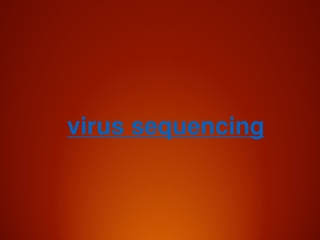 virus sequencing