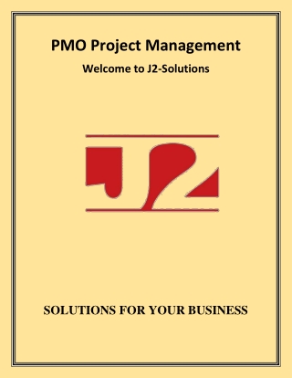 PMO Project Management | J2-Solutions