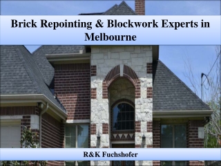 Brick Repointing & Blockwork Experts in Melbourne