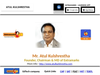 Atul Kulshrestha Extramarks