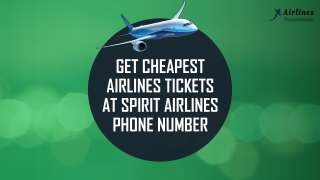 Book Flight Tickets at Cheapest Price at Spirit Airlines Phone Number