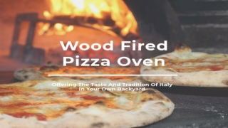 ilFornino Wood Burning Pizza Oven