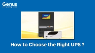 How to Choose The Right Ups