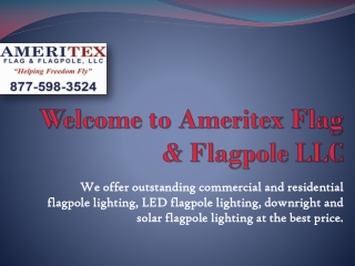 We are the most trusted source of flagpole Lights: