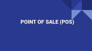 Selecting the Right Point of Sales (POS) System for Your Business