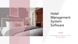 Hotel Management System