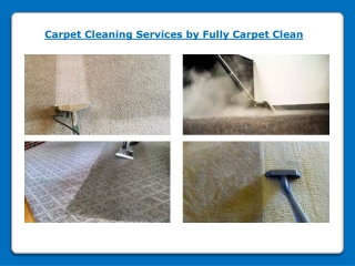 Carpet Cleaning Services Fulham