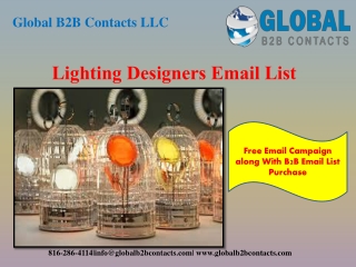 Lighting Designers Email List