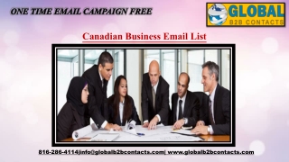 Canadian Business Email List