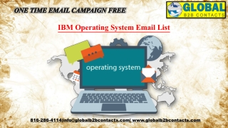 IBM Operating System Email List