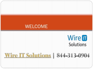 Wire IT Solutions Best Internet and Network Security 844-313-0904