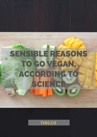 Sensible Reasons to Go Vegan, according to Science