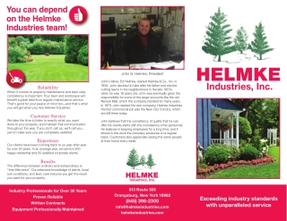 Rockland County Lawn Care & Landscaping Services - Helmke Industry