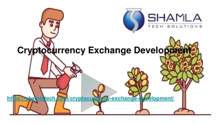 Cryptocurrency Exchange Development