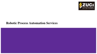 Robotic Process Automation Services