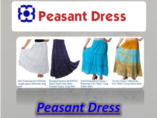 Peasant Dress
