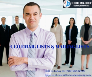 CCO Email Lists & Mailing Lists | Chief Compliance Officer Email Lists in USA
