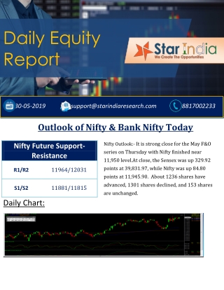 Daily Equity Market Report