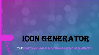 Icon generator