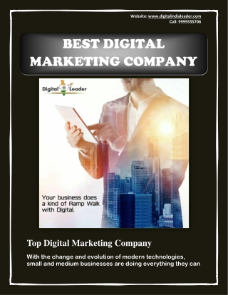 BEST DIGITAL MARKETING COMPANY - IMPROVE YOUR VISIBILITY