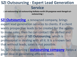 szi-outsourcing-szi-outsourcing-kolkata-north-24-parganas