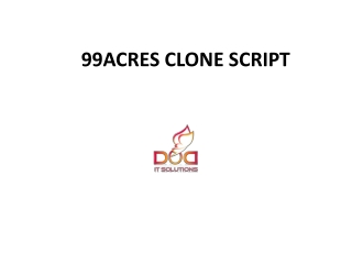 99acres Clone Script | WEBSITE SCRIPTS