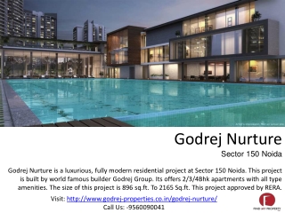 Godrej Nurture, Price list, Reviews, Property in Noida