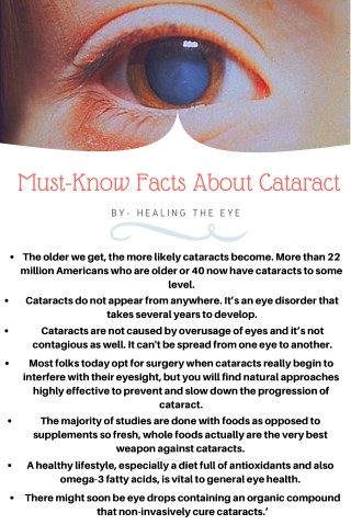 Prevent Adverse Effects of Cataracts