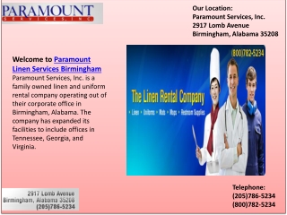 Linen Services Birmingham