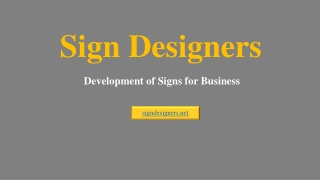 Design and print your business card from Sign Designers