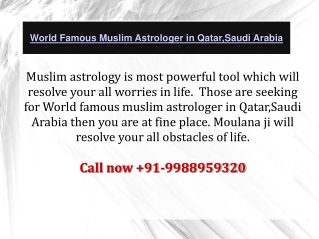 Muslim Astrologer in India