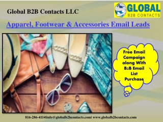 Apparel, Footwear & Accessories Email Leads