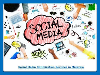 Social Media Marketing Malaysia