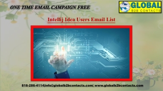 Intellij Idea Users Email List