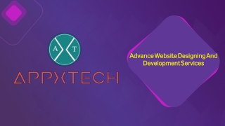 Advanced Website Designing & Development Services | Appxtech