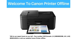 Canon Printer Customer Service USA - ( 1) 8884800288