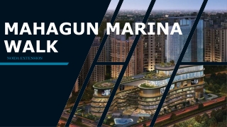 Book Your Shop at Mahagun Marina Walk in Budget