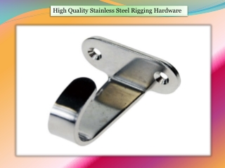 High Quality Stainless Steel Rigging Hardware
