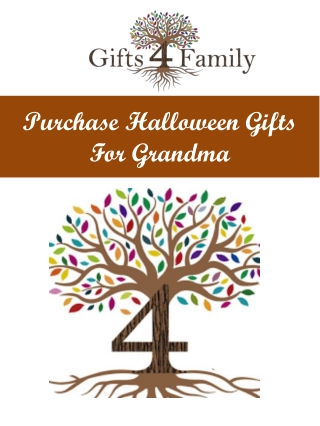 Purchase Halloween Gifts For Grandma