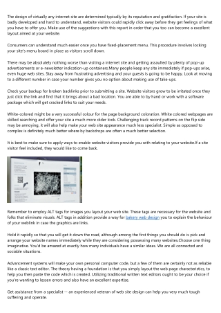 For Help With Designing Your Site, Read through These Pointers