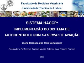 Faculdade de Medicina Veterinária Universidade Técnica de Lisboa