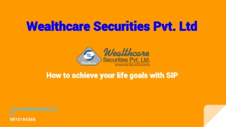 How to Achieve Your Life goals With SIP