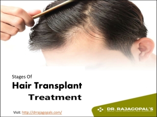 Stages Of Hair Transplant Surgery - Dr. RajaGopal's Clinic.