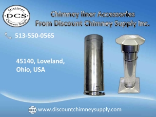 Best deals to buy Chimney Liner Accessories from Discount Chimney Supply Inc.