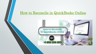 How to Reconcile in QuickBooks Online