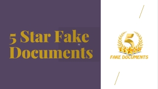 Buy Counterfeit Money UK - 5 Star Fake Documents