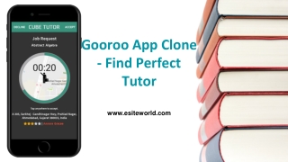 gooroo clone tutor ondemand app