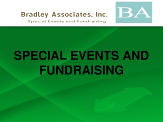 SPECIAL EVENTS AND FUNDRAISING, bradley associates hong kon