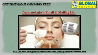 Dermatologist’s Email & Mailing List